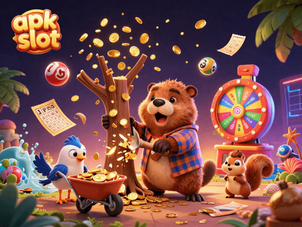 Menangkan apk slot dengan sepak terjang beaver dan teman-teman mengumpulkan koin emas!