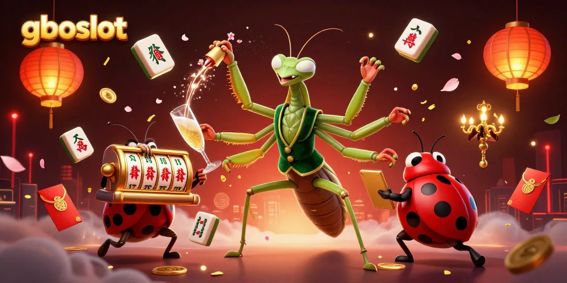 gboslot menampilkan keseruan bermain slot dengan detail karakter 3D dalam suasana kasino yang meriah.