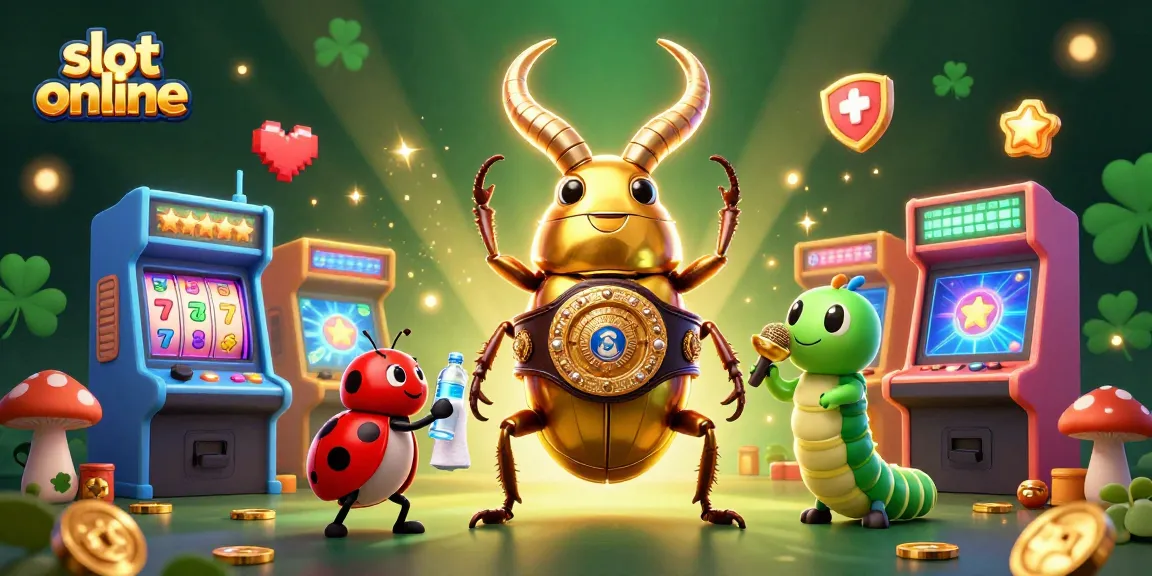 Taruhan slot online dengan karakter ceria dalam ilustrasi 3D yang mendebarkan.