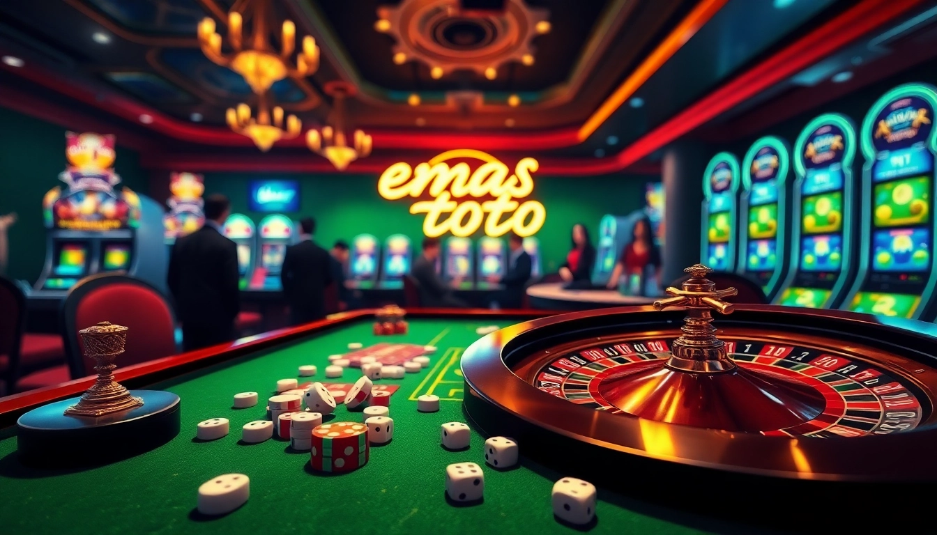 Rasakan sensasi taruhan tingkat tinggi di kasino emas toto yang mewah dengan roulette dan poker