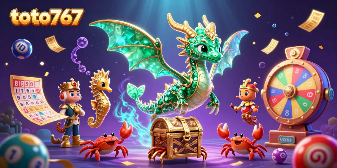 Menangkan hadiah di toto767 dengan ilustrasi kasino 3D penuh warna dan menarik.
