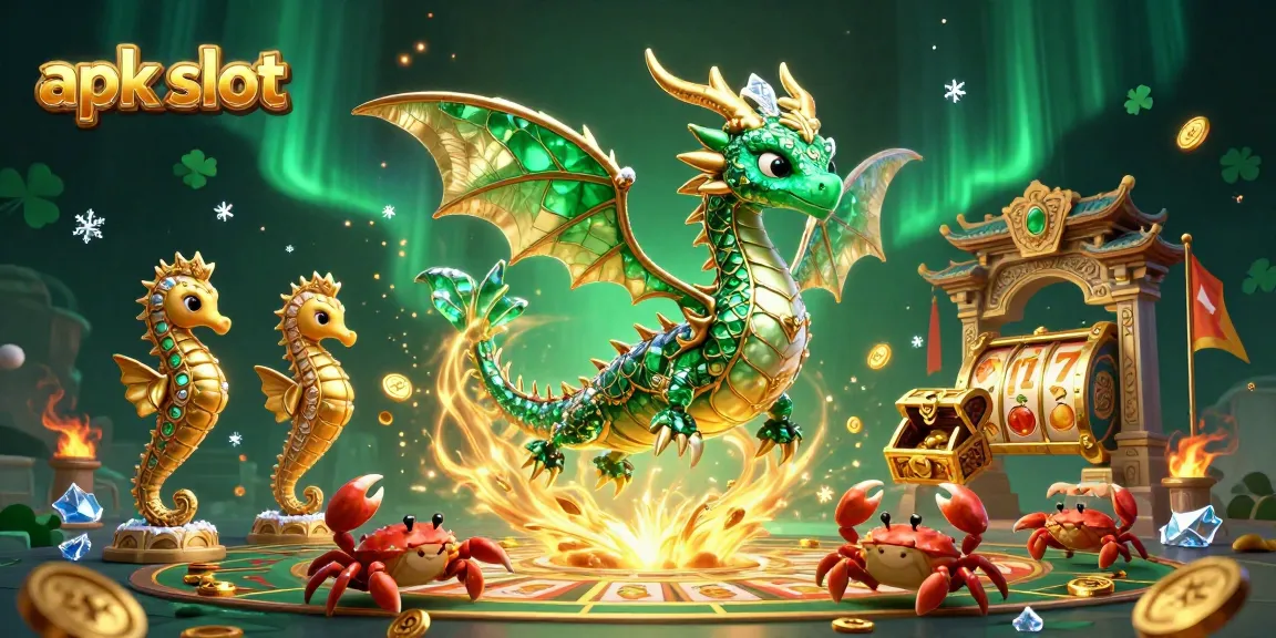 Menghasilkan kemenangan besar dengan apk slot dan simbol slot di latar belakang berkilau.