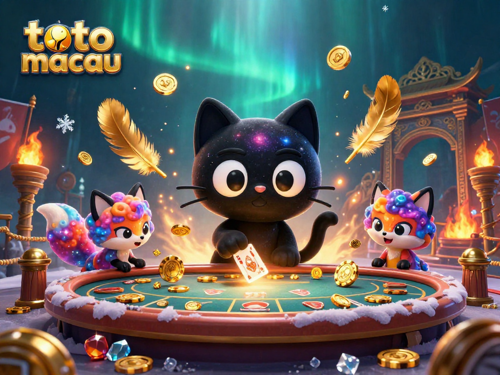 Menang besar dengan toto macau di kasino luar angkasa yang penuh warna dan berenergi.