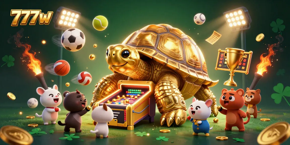 Engage in exciting jackpot games at 7777w featuring vibrant gaming elements and golden visuals.