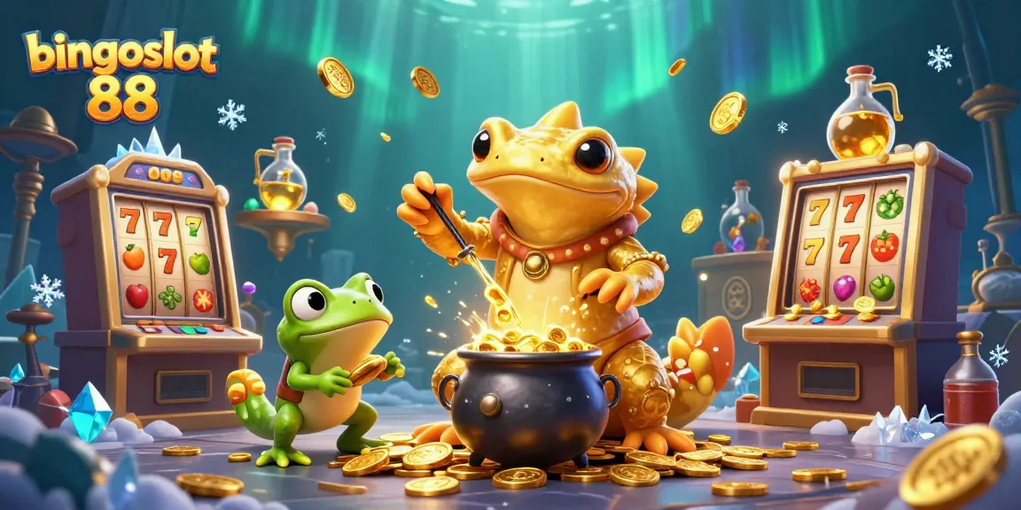 Mainkan bingoslot 88 dalam keseruan kasino dengan salamander alkemis dan elemen permainan yang menarik.