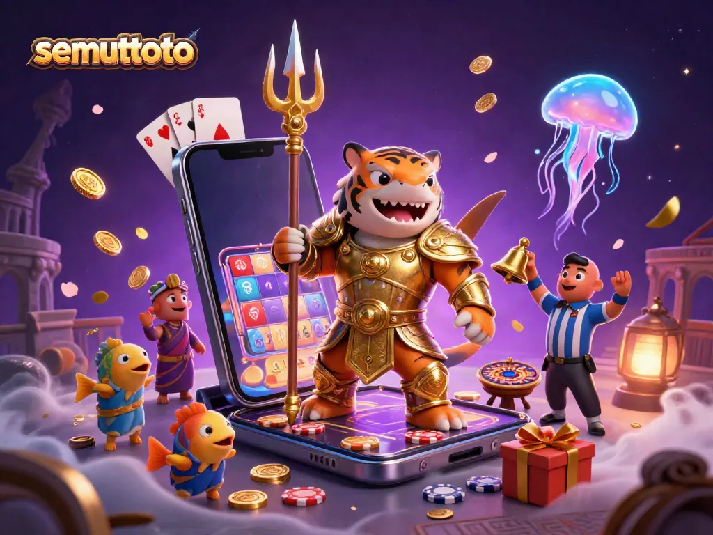 Menghadirkan semuttoto sebagai bandar togel online dengan visual menarik dan elemen permainan luck.