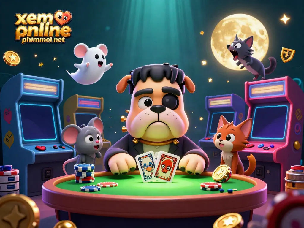 Engage with xem phim online phimmoi net by experiencing a thrilling casino showdown with unique monsters and vibrant game elements.