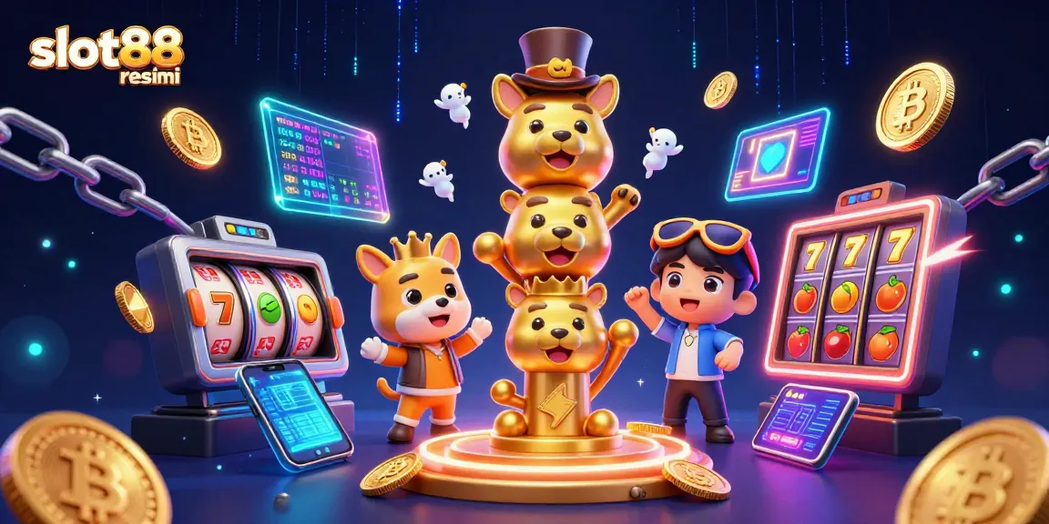 Slot88 resmi menampilkan simbol slot dan interaksi kasino yang menakjubkan.