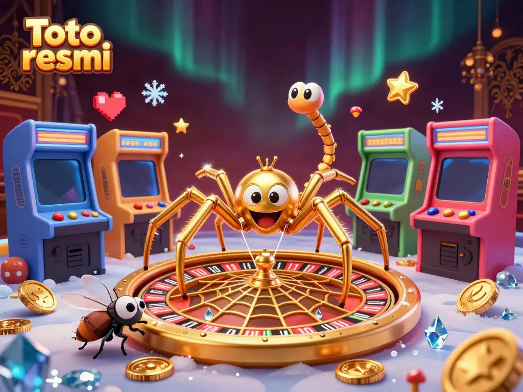 Gambarlah TOTO resmi tempat taruhan slot online dengan karakter kasino interaktif.
