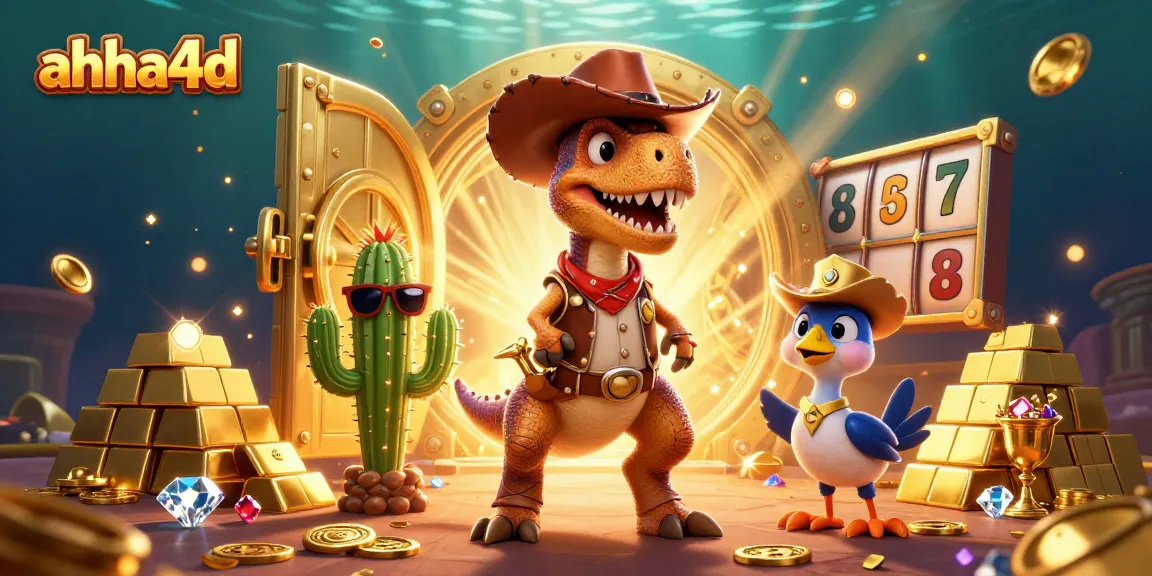 Experience exciting wins at ahha4d with vibrant slot games and rich treasures in a fun-filled scene.