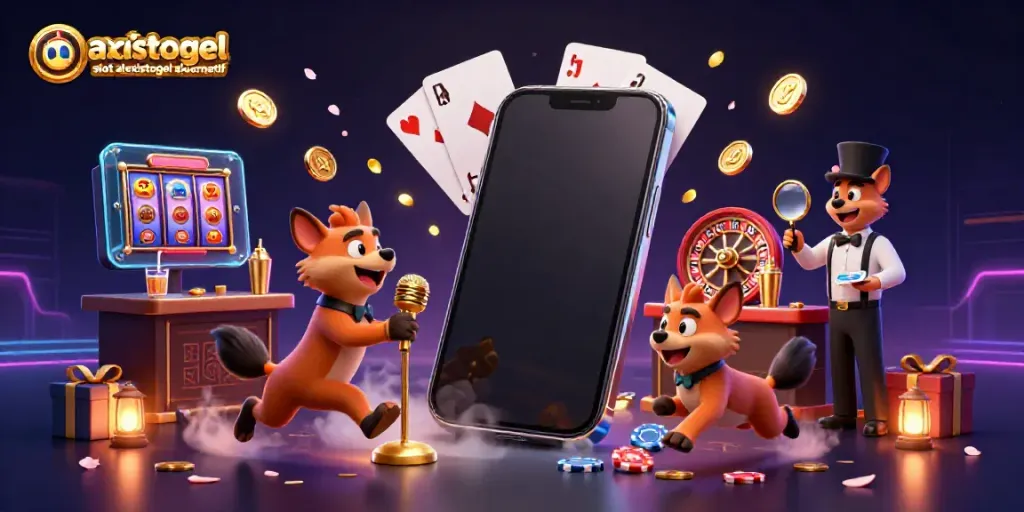 Permainan seru di alexistogel slot alexistogel alternatif dengan hyena beraksi di kasino.
