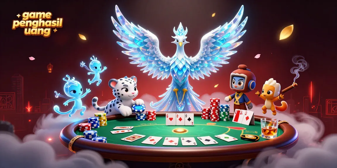 Menangkan game penghasil uang dengan ilustrasi kasino yang menakjubkan dan karakternya yang dinamis.