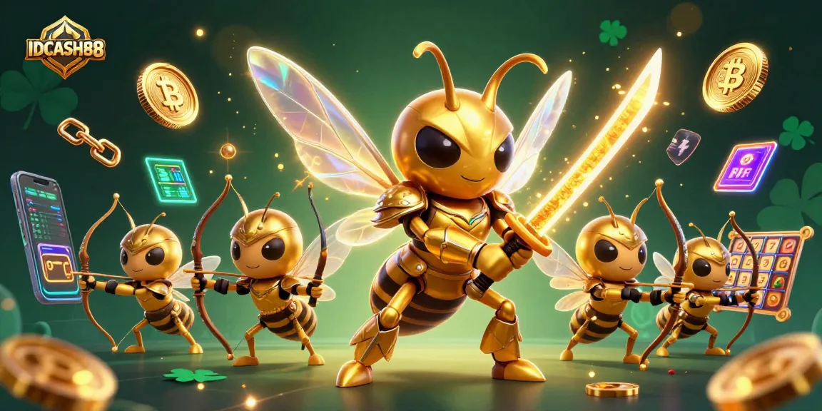 Play at IDCASH88 for slot games with vibrant characters and a dynamic casino atmosphere.