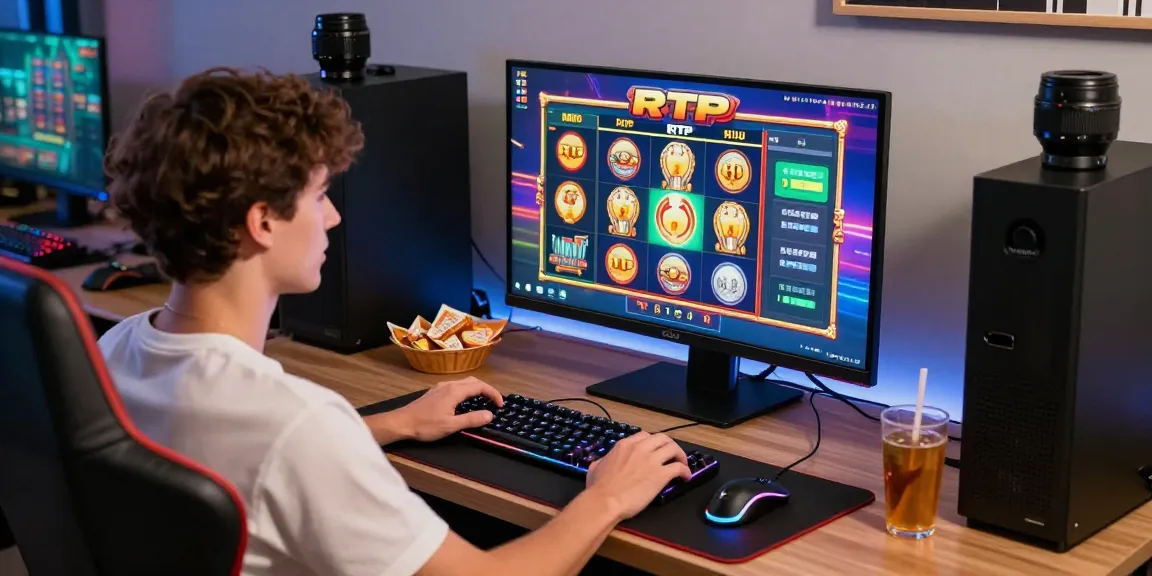 Pengalaman bermain sulap 338 dengan grafis slot warna-warni dan aksesori gaming yang menarik.