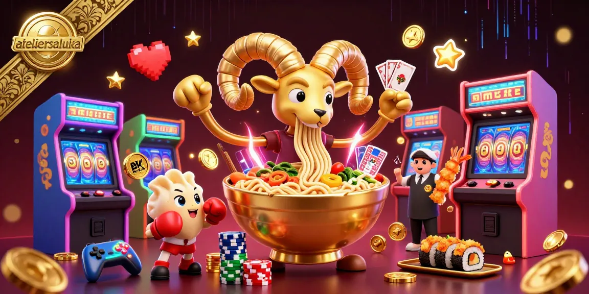 Engage in thrilling gameplay at ateliersaluka with vibrant characters and dynamic casino scenes.