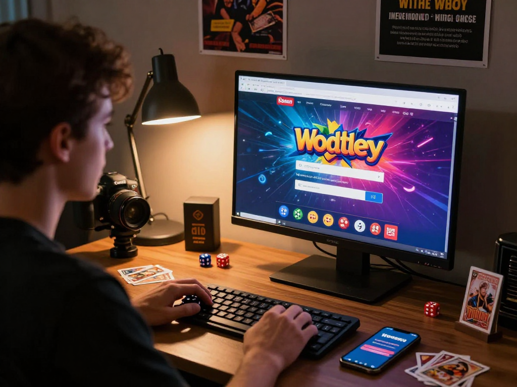 Login ke ratutogel dengan suasana bermain dan grafik menarik, perangkat taruhan di meja.