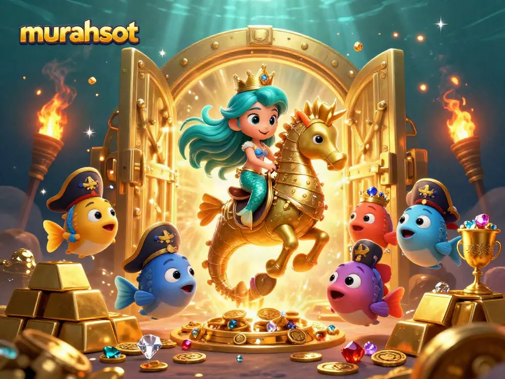 Mainkan murahslot dengan putaran jackpot yang menguntungkan dan harta karun berkilau