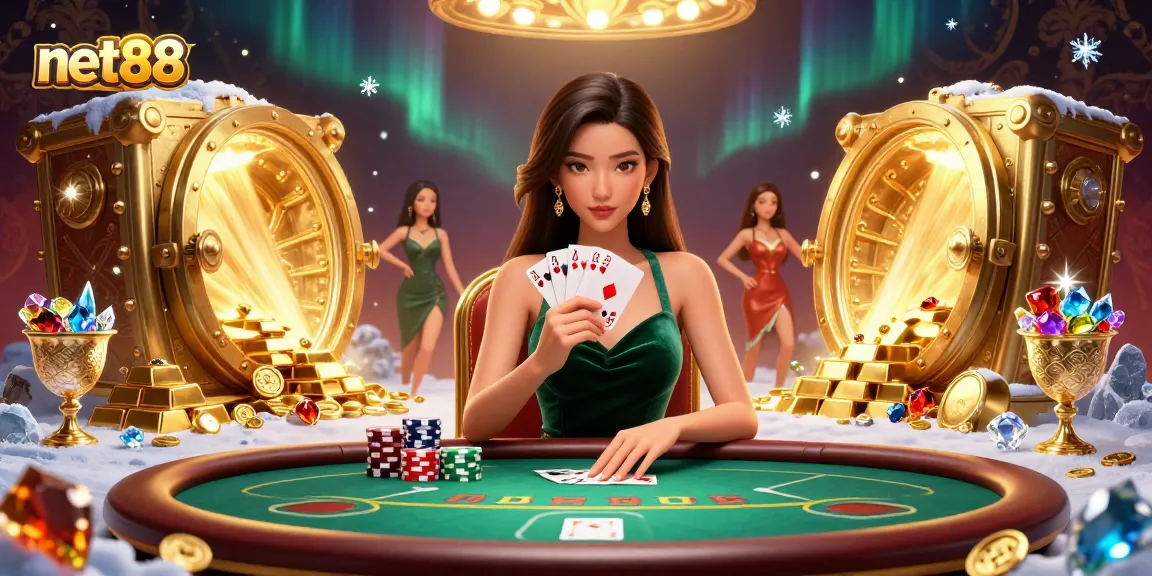 Experience thrilling gameplay with net88 at a luxury poker table featuring stunning visuals and strategic depth.