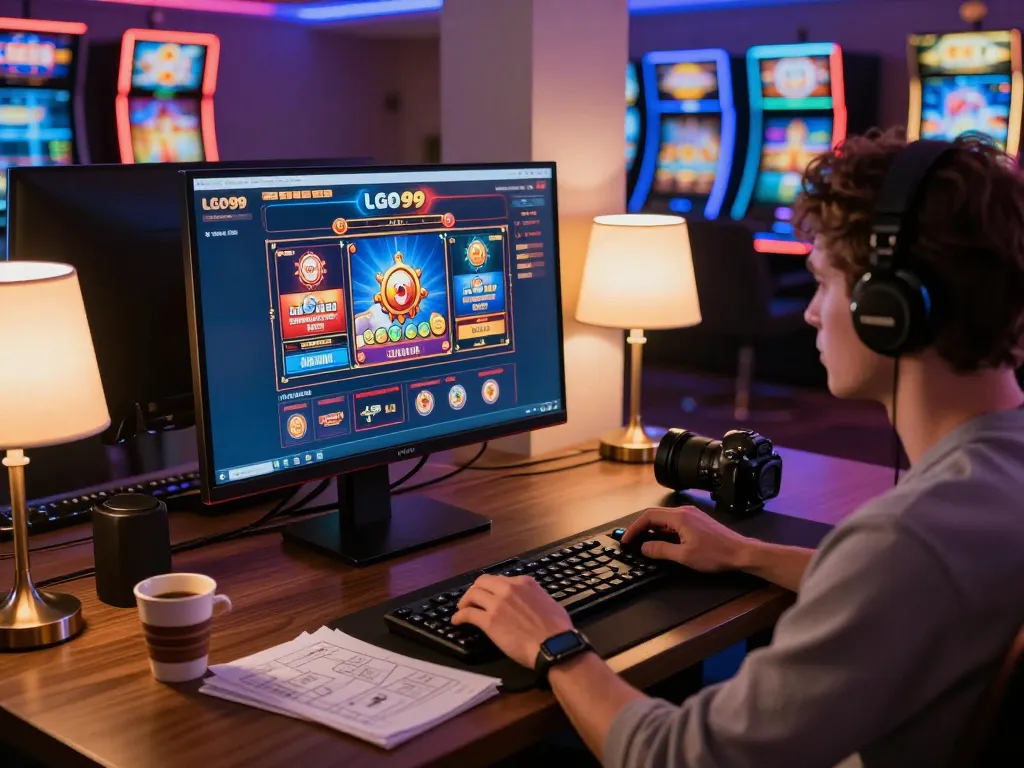 Pemain LGO99 terlibat dalam permainan kasino online dengan antarmuka berkualitas tinggi dan catatan strategi.