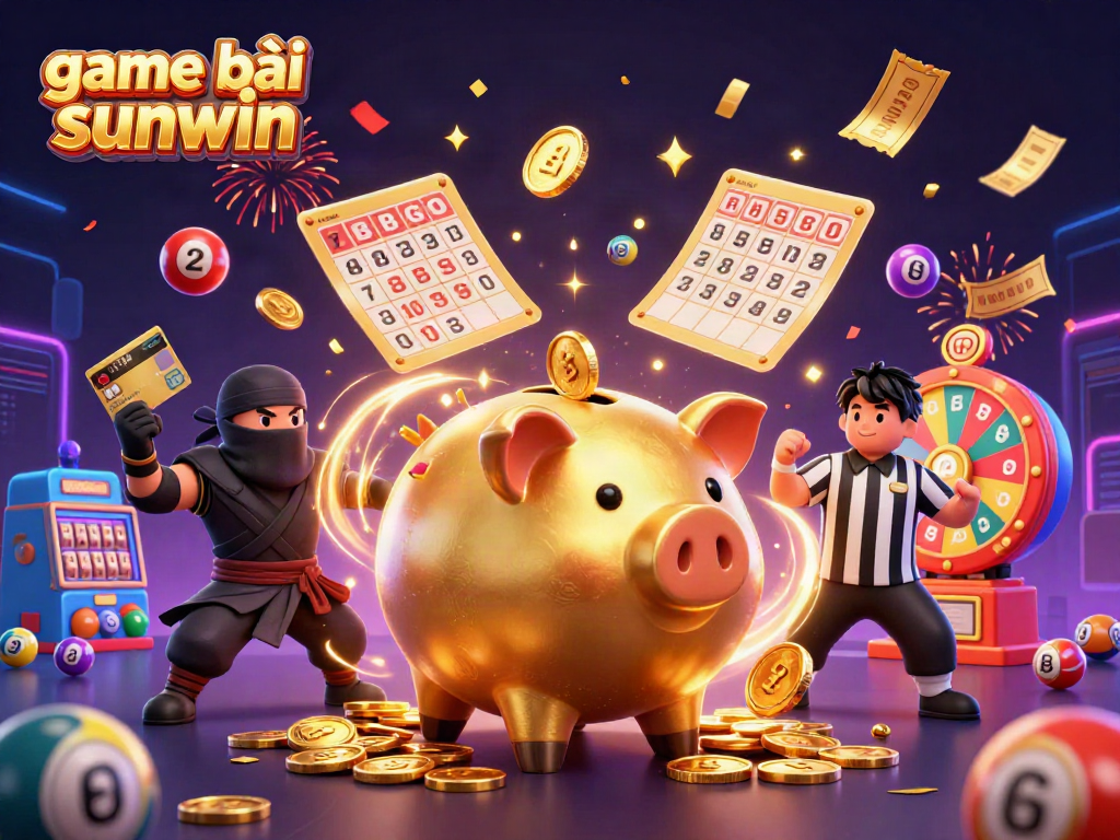 Experience the thrill of game bài sunwin with dynamic characters, lottery elements, and a vibrant casino atmosphere.