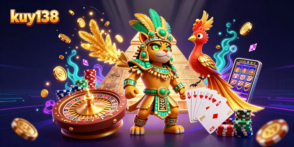 Menangkan jackpot di kuy138 dengan slot mesin yang menyala dan desain 3D yang mengagumkan.