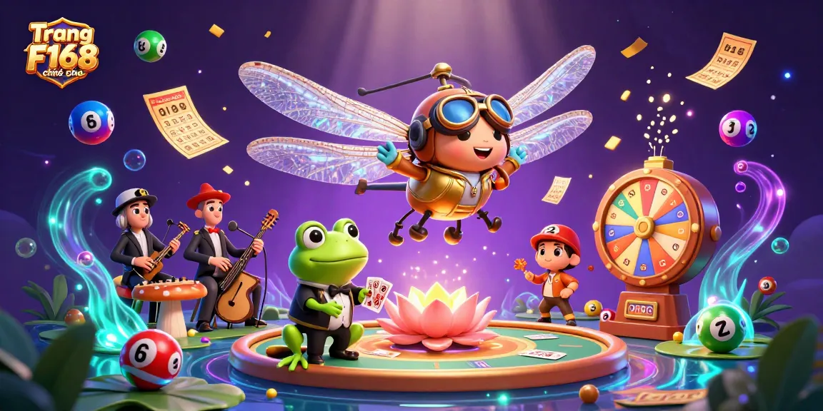 Engage in thrilling games at Trang F168 chính thức with vibrant casino visuals and lively characters.