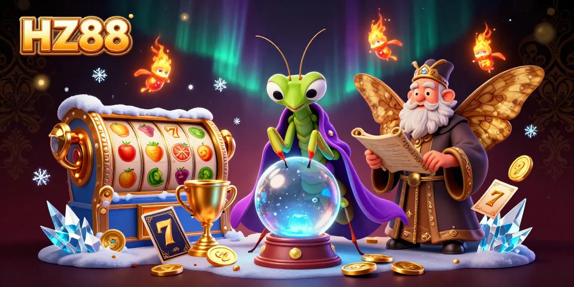 Experience thrilling slot gaming at HZ88 with vibrant visuals and engaging casino elements.