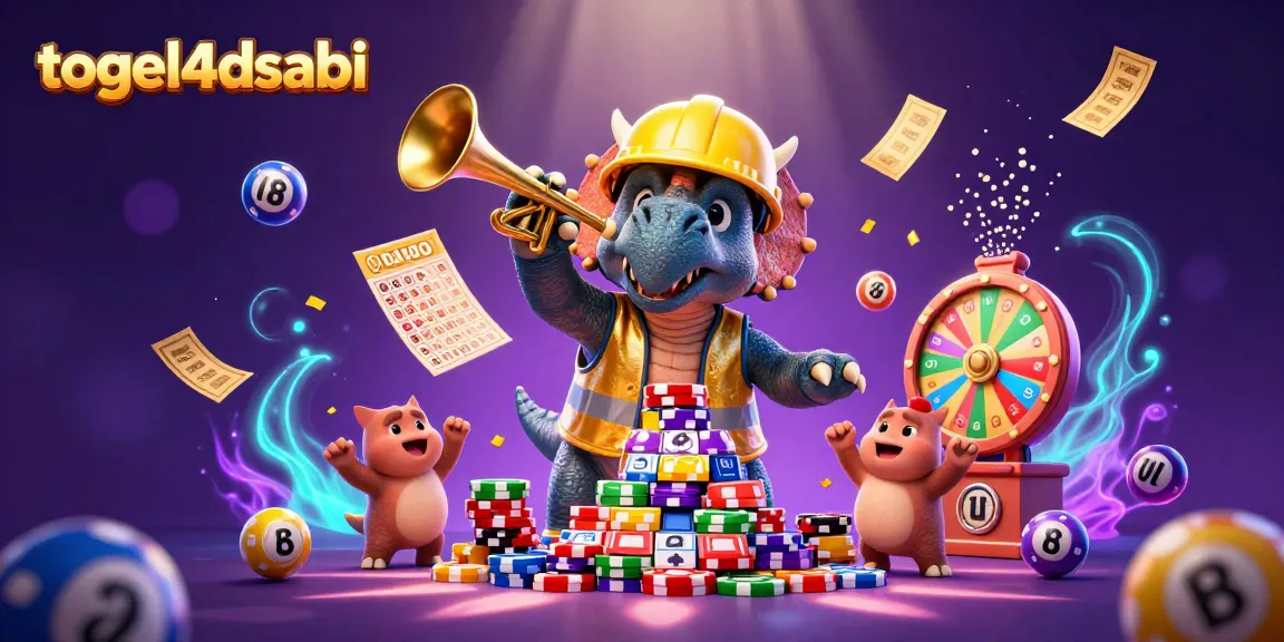 Menangkan permainan dengan togel4dsabi yang menyajikan fitur yang meriah dan berwarna-warni.