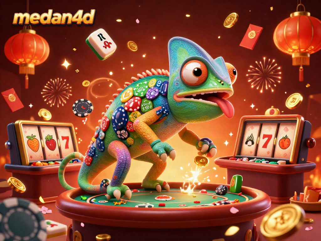 Medan4d adalah slot kasino online dengan chameleon pemilik kasino yang dinamis dan banyak elemen keberuntungan.