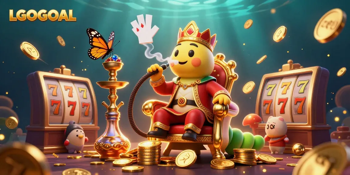 Engage in exciting gaming experiences with LGOGOAL illustrated through a vibrant casino scene.