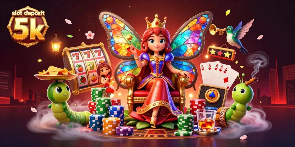 Slot deposit 5k: Nikmati pengalaman bermain slot dengan grafis klasik dan elemen kasino yang menarik.