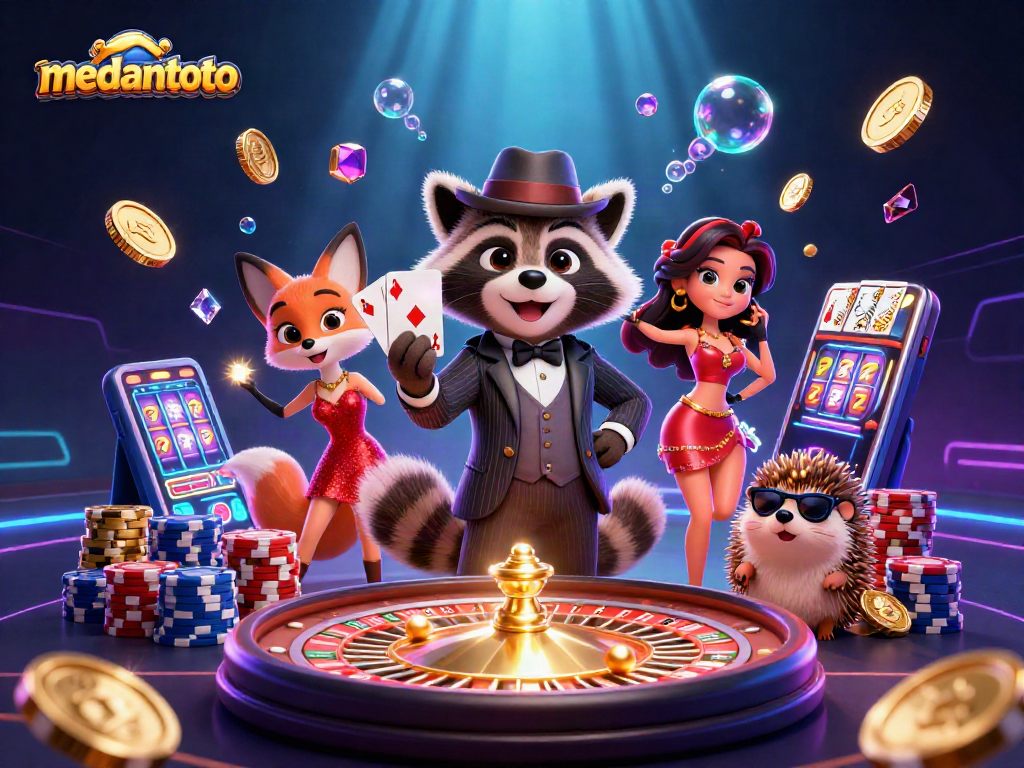 Menangkan jackpot dengan medantoto dalam suasana kasino yang glamor dan penuh aksi.