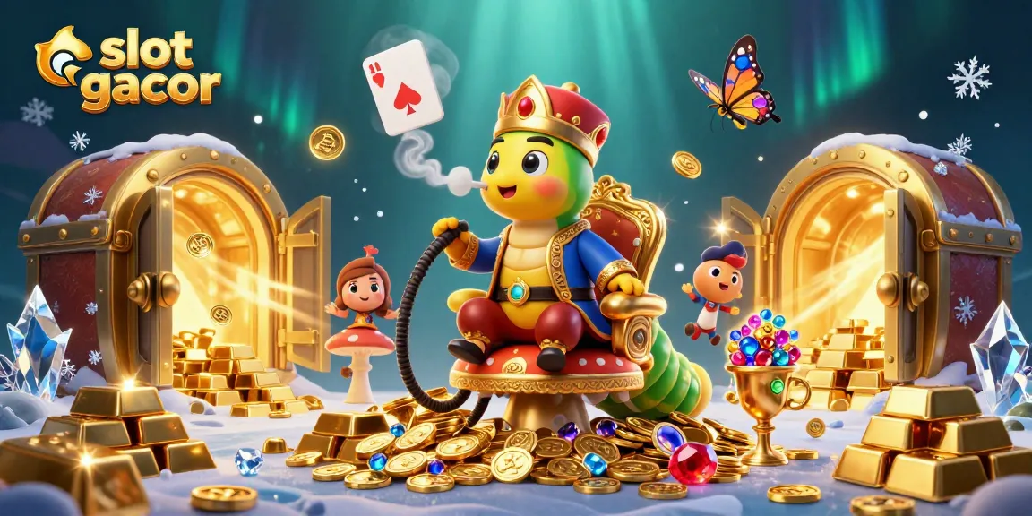 Raih kemenangan dengan slot gacor sambil menikmati suasana magis dalam ilustrasi 3D menakjubkan.